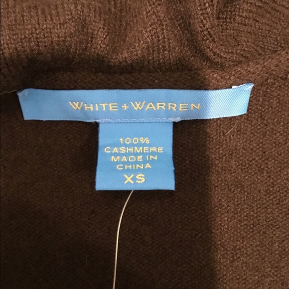 WHITE+WARREN RUFFLED CASHMERE LONG SWEATER DUSTER - Picture 9 of 13